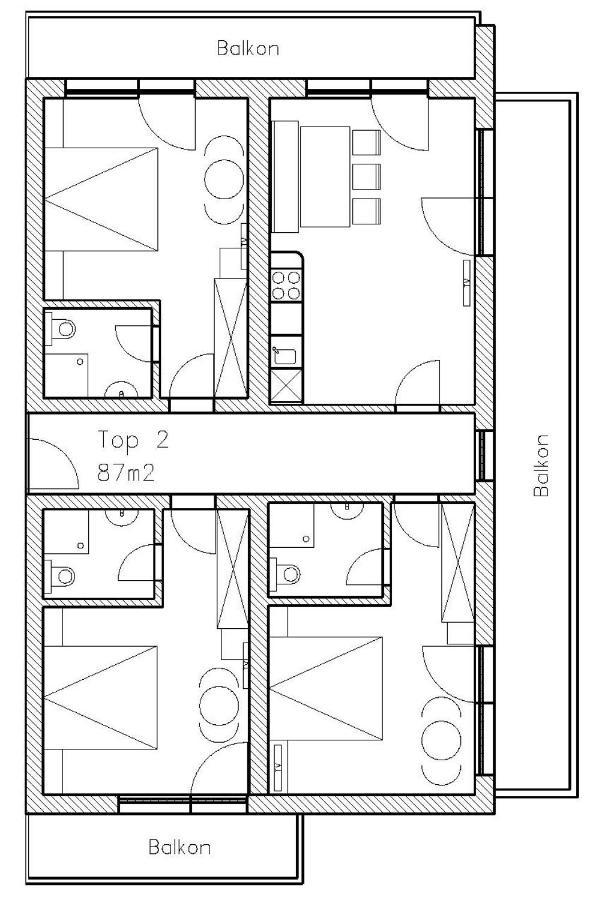 Roessle Appartement بيزاو المظهر الخارجي الصورة